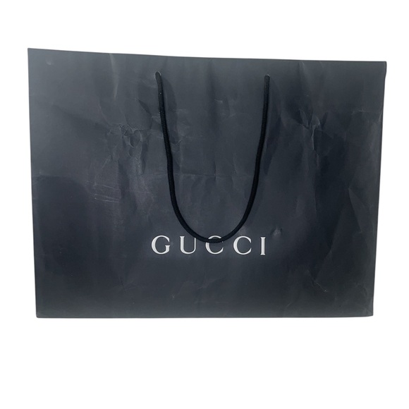 Gucci Decorative Framable Distressed Shopping Gift Bag - Picture 1 of 8